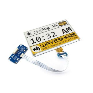 Wavesharee 7,5 pouces 640 e 384 E-paper Ink Screen Yellow Black and White SPI Interface with Driver Board