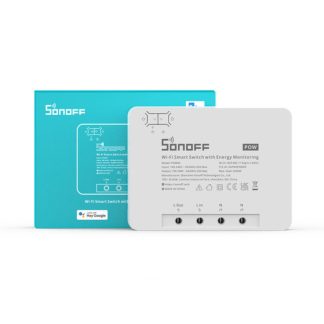 SONOFF POW R3 25A Mesure de la puissance WiFi Smart Switch Protection contre les surcharges Piste d'economie d'energie sur la commande vocale eWeLink via Alexa