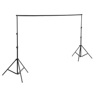 Systeme de support de studio photo avec etui de transport pour pinces