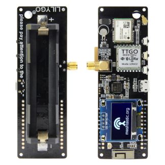 LILYGOe TTGO Meshtastic T-Beam V1.1 ESP32 868Mhz WiFi Bluetooth ESP32 GPS NEO-6M SMA 18650 Batterie Support avec OLED