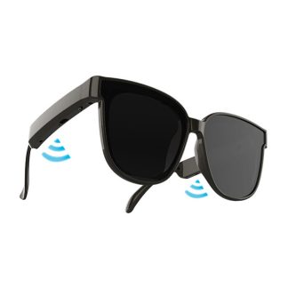 Bakeey H3 TWS bluetooth 5.0 Transmission Audio directionnelle 160mAh contrele tactile lunettes intelligentes support assistant vocal - 001