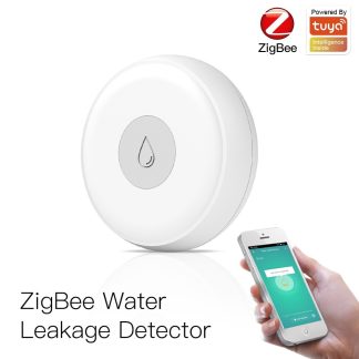MoesHouse ZB capteur d'inondation intelligent detecteur de fuite d'eau alerte de debordement d'inondation systeme d'alarme de securite Tuya / Smart Life App telecommande