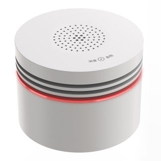 Detecteur de fumee capteur d'alarme incendie systeme de securite e domicile pompiers WiFi alarme de fumee Protection incendie