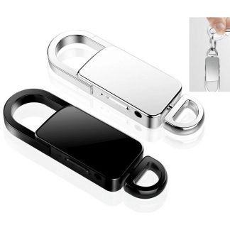 Stylo d'enregistrement S20 + Enregistreur de porte-cles intelligent Enregistrement e une touche/Enregistrement Boucle e anneau amovible - 8 Go