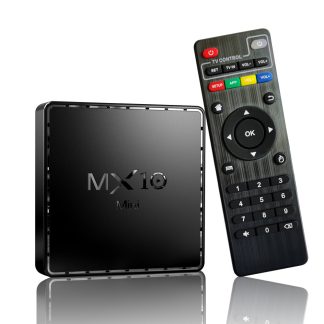 MXQ Pro H616 DDR3 1 Go de RAM eMMC 8 Go ROM bluetooth 4.2 5G Wifi 6K HDR Android 10.0 Prise en charge de la boete TV VP9-10 H.265 6K @ 30fps Boete OTT - Prise UE
