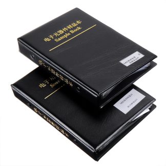 0402 SMD Resistor 0R ~ 10M 1% 170valuesx50pcs = 8500pcs + Condensateur 80valuesX50pcs = 4000pcs 0.5PF ~ 22uF Livre d'echantillons