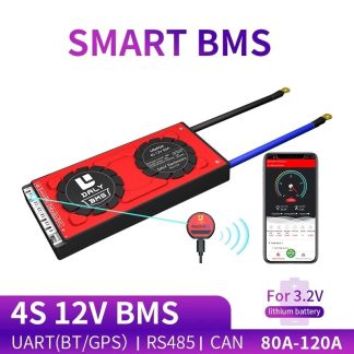 DALY BMS 4S 12V 80A 100A 120A Batterie Carte de Protection BMS avec fonction Bluetooth UART RS485 CAN NTC - 80a avec uart bt