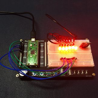 Kit de developpement de planche e pain pour Raspberry Pi Pico adapte aux utilisateurs principaux pour construire un circuit de bricolage