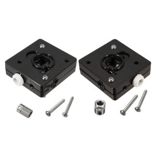 1.75mm / 3.0mm Filament UM2 Kit de pieces d'alimentation d'extrudeuse Bowden e distance avec engrenage d'entraenement - 3 mm