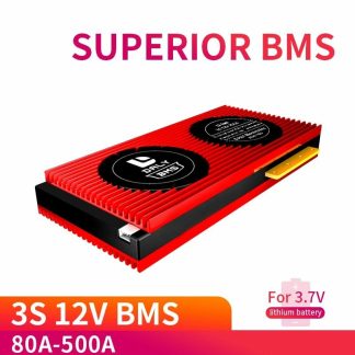 DALY Batterie Li-ion etanche 18650 3.7V 11.1V BMS 3S 12V 80A 100A 120A 200A 300A 500A Systeme Balance Bms pour Lithium ion Batterie Pack - 150A port commun