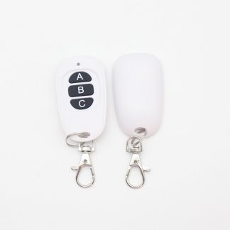 3 pieces KTNNKG 433 MHz telecommande RF EV1527 1/2/3/4 boutons modele d'apprentissage emetteur sans fil pour interrupteur d'eclairage intelligent - 3CH