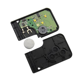 Nouveau Type 3 Boutons 434Mhz PCF7947 Puce Telecommande Cas Cle Intelligente Pour Renault Megane Scenic 2003-2008