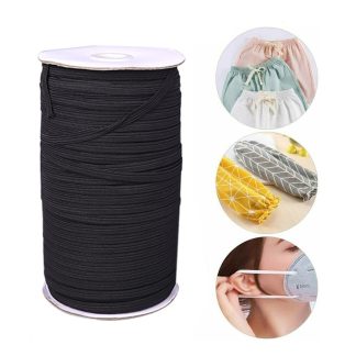 100 / 180m Multifonctionnel e La Main DIY elastique e Coudre Masque Facial Oreille Suspendus Corde Masque Artisanat Accessoires - 4