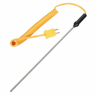 5pcs sonde de thermocouple de type K capteur de temperature en acier inoxydable