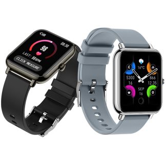 Bakeey P22 PLUS 1.69 pouces ecran tactile frequence cardiaque pression arterielle moniteur d'oxygene montre personnalisee visages BT5.0 montre intelligente - Vert