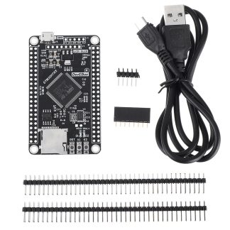 Carte de developpement STM32H750VBT6 STM32H7 Carte systeme STM32 M7 Carte mere TFT Interface avec ceble USB