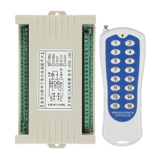 315/433 MHz DC 12 V 24 V 16 canaux e distance multi-canaux telecommande sans fil commutateurs Module de sortie intelligent - 315 MHz DC24V