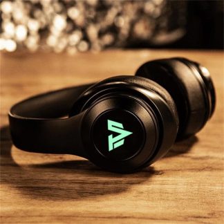 Bakeey BH10 Casque sans fil Bluetooth 7.1 Casque pliable de jeu avec son surround avec lumieres RVB Colorful - Noir