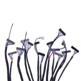 14 ensembles couramment LCD LVDS ceble d'ecran pour ceble universel de carte de conducteur de reparation de moniteur d'ecran de 10 e 65 pouces
