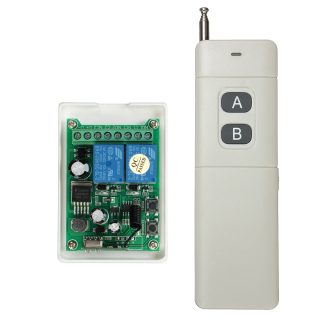 Commutateur de telecommande electronique DC 12V 24V 433MHz/contrele d'acces/carte de recepteur de Jog de Modification de klaxon de voiture