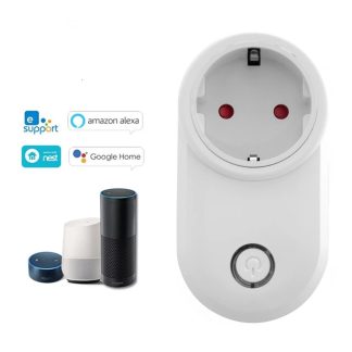 Ewelink Smart Home WiFi prise intelligente US EU UK JP prise prise de courant APP telecommande vocale fonctionne avec Alexa Google Home - Prise UK