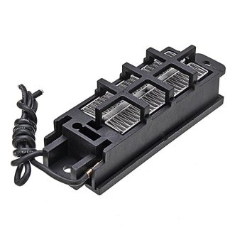 5 pieces 50W 12V isole electrique en ceramique thermostatique PTC element chauffant rechauffeur d'air