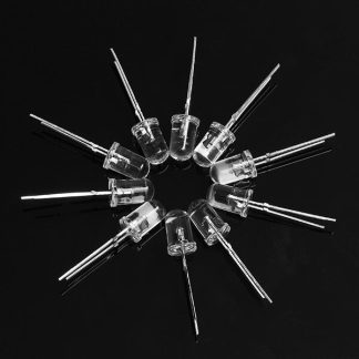 300Pcs 5mm 2.5-3.2V RVB lumineux Colorful Flash LED F5 Diode electroluminescente pour Kit d'arbre de Noel