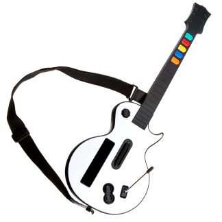 DOYO Guitar Gamepad Guitar Wii Accessoires pour Guitar Hero Game pour Nintendo Mario jeux video