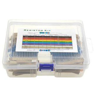 1450PCS/145 valeur 1/4W resistance e film metallique (1RO-1MO) modele commun