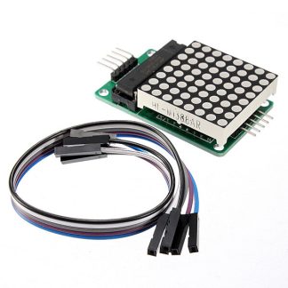 5 pieces MAX7219 Module de matrice de points MCU LED Kit de module de commande Geekcreit pour Arduino - produits compatibles avec les cartes officielles Arduino