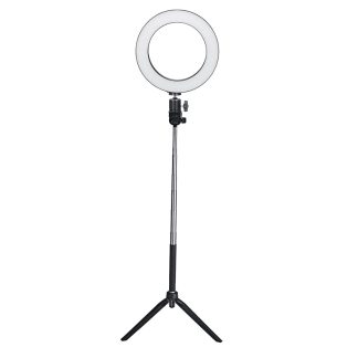 16cm 20cm 26cm 3500-5500k Photographie Dimmable LED Anneau Lumineux Photo Studio Lampe Pour Video En Direct Blogger Photographie TikTok - F
