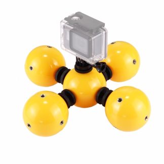 PULUZ PU209 Bobber Diving Floaty Water Surface Shooting Ball Holder Jaune pour Action Sport Camera