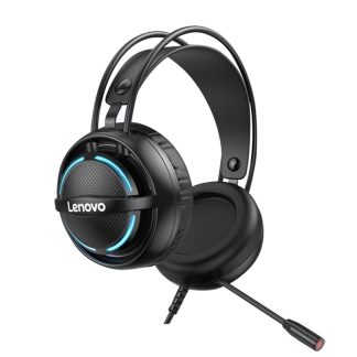 Lenovo G30 casque filaire 7.1 casque de jeu intra-auriculaire stereo rvb avec micro antibruit USB/3,5 mm pour ordinateur portable - USB 3,5 mm