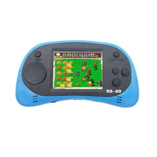 DATA FROG RS-8D 8 bits 2,5 pouces console de jeu video portable lecteur de jeu portable integre 260 jeux retro - Blanc