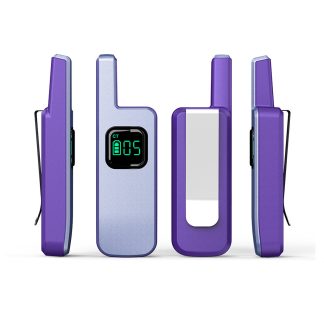 BAOFENG M1 Mini talkie-walkie professionnel Charge USB UHF 400-470MHz Interphone de randonnee Conduite Interphone civil avec casque pour radio bidirectionnelle BF-888S