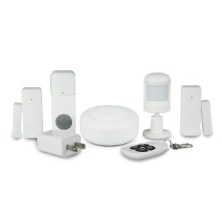 Kit de capteur d'alarme Tuya WIFI standard ue sonnette infrarouge alarme de securite e domicile intelligente fonctionne avec Alexa et Google home