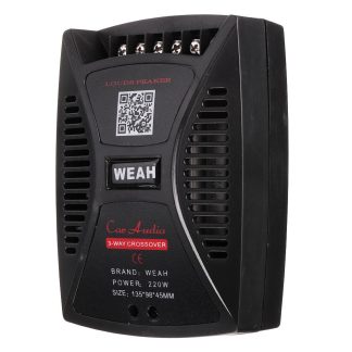 WEAH-5301 Diviseur de frequence audio de voiture Haut Moyen Bas Crossover e trois voies Crossover de qualite sonore