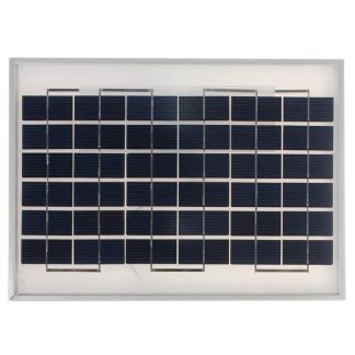 12V 10W 330 x 300 x 20mm polycristallin solaire avec ceble de 2m