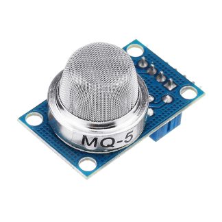 5pcs MQ-5 Module de detecteur de gaz liquefie / methane / gaz de charbon / GPL Bouclier Module de detecteur electronique liquefie Geekcreit pour Arduino - produits qui fonctionnent avec les cartes officielles Arduino