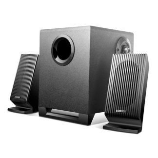 Edifier R88 2.1 canaux haut-parleur ordinateur multimedia subwoofer prise ue 3.5mm AUX stereo barre de son haut-parleur - Prise UE