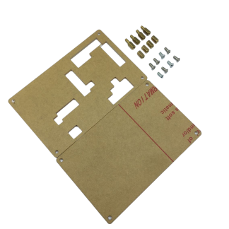 1 MHz ~ 6 GHz HackRF SDR Platform Software Carte de developpement radio Coque acrylique separee