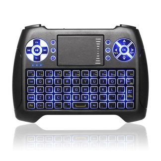SUNGI T16 Blue Backlit Wireless 2.4Ghz Mini Clavier Airmouse Touchpad
