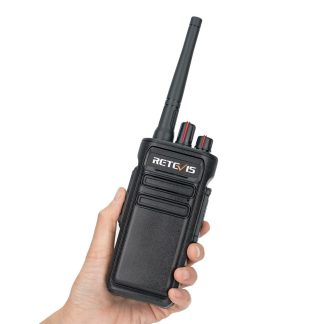 Retevis RB23 5W GMRS talkie-walkie IP67 radio bidirectionnelle portable etanche avec fonction CTCSS/DCS/avertissement/scan