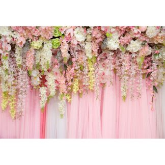 210x150 cm 150x90 cm fleur rose fete de mariage brillant photographie fond toile de fond accessoires Photo - 150x90cm