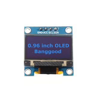 5 pcs Bleu 0.96 Pouce OLED I2C IIC Communication Affichage 128 * 64 LCD Module