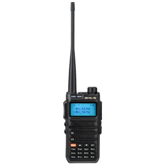Retevis RA685 RA85 5W UHF VHF double Bande GMRS Jambon Talkie-walkie Station USB chargeur longue portee analogique LCD Radio bidirectionnelle pour ferme - uv double bande