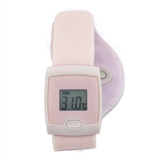 Surveillance intelligente de haute precision adulte de capteur de thermometre intelligent Bluetooth de Bakeey pour enfants - Bleu