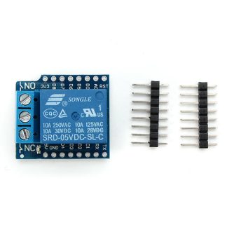 5 pieces DC 5V 1CH relais bouclier V2 Version 2 pour WEMOS D1 Mini ESP8266 Module WiFi