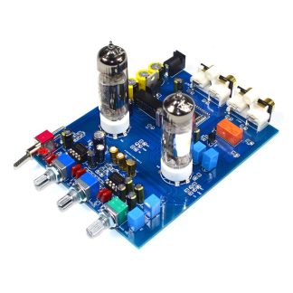 QCC3008 DC12V 2A amplificateur de Tube Audio domestique fievre HIFI preampli 6J5 preampli bile Bluetooth 4.2 5.0 carte de tonalite