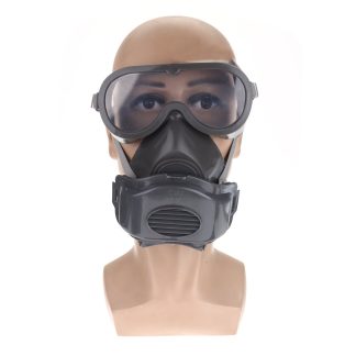 Masque e gaz facial pour lunettes 2 en 1 PM2.5 Respirateur electrostatique anti-brouillard - 1